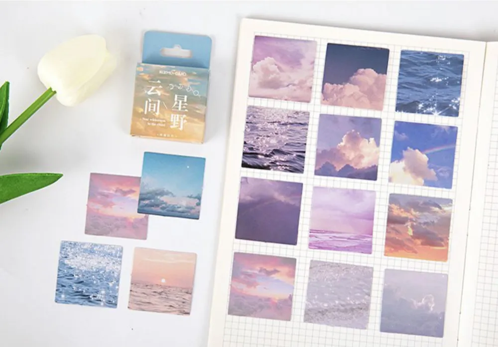 Sticker Box - Sky & Cloud - 45 Stickers - Image 3
