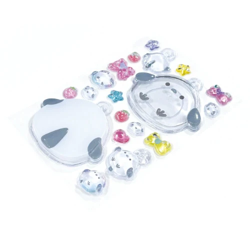 Bonbon Drop Shaker Kit - Shima Enaga Heart DIY Keychain Set - Image 2