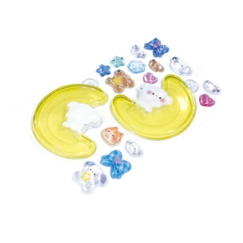 Bonbon Drop Shaker Kit - Star & Moon DIY Keychain Set - Image 4