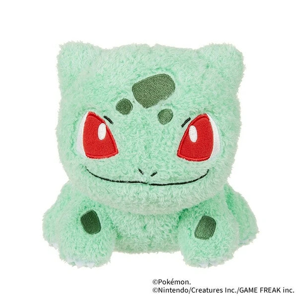 Pokémon Bulbasaur Plush 16cm - Official Sekiguchi Doll with Fluffy Texture
