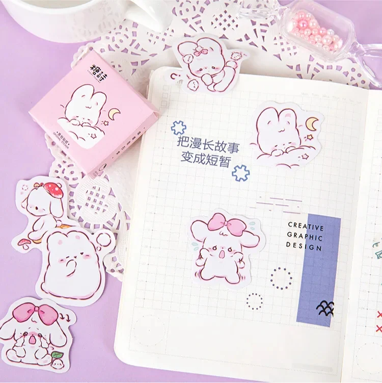 Sticker Box - Sleepy Bunny - 45 Stickers - Image 5
