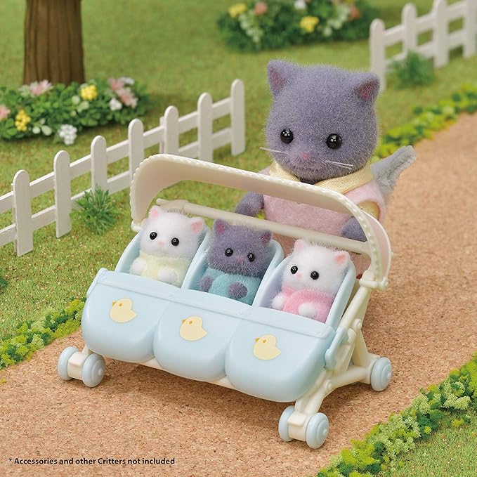 Calico Critters - Persian Cat Triplets - Image 5