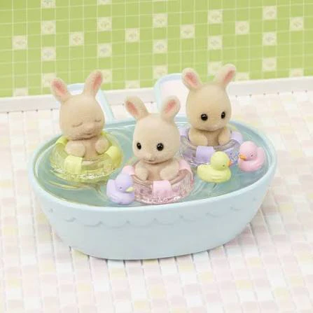 Calico Critters - Triplets Baby Bathtime Set - Image 4