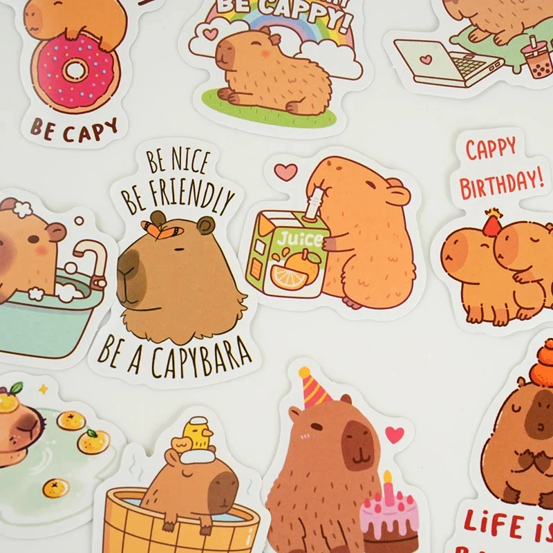 Sticker Box - Capybara Collection - 45 Stickers - Image 2