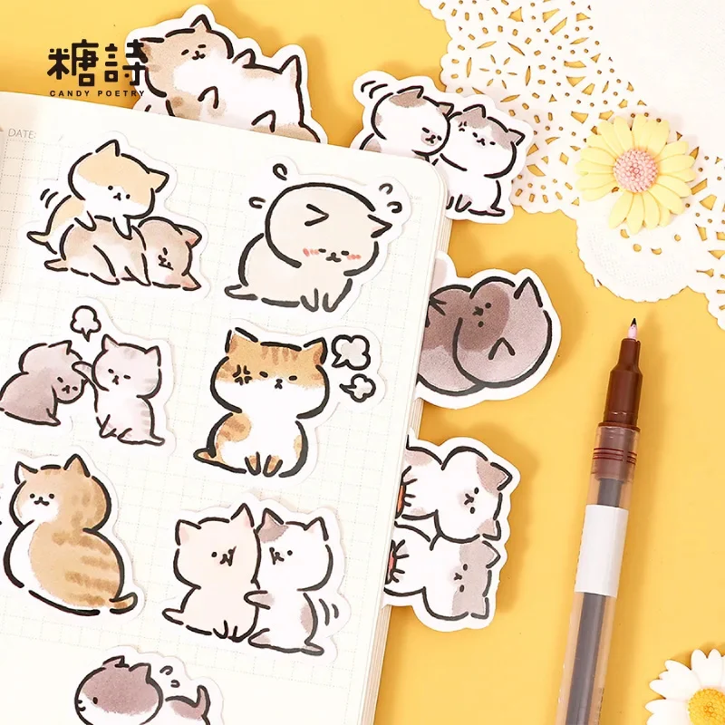 Sticker Box - Naughty Cat - 45 Stickers - Image 4