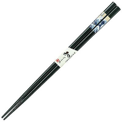 Chopsticks - Japanese Ukiyo Art - Black Lacquer - Image 3