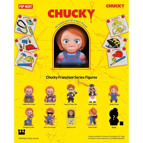 POP MART Chucky Franchise Series Blind Box Figures - Image 6
