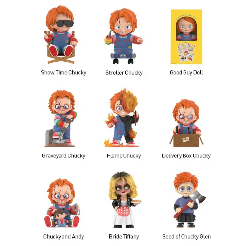 POP MART Chucky Franchise Series Blind Box Figures - Image 7