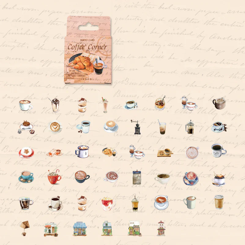 Sticker Box - Coffee Corner - 45 Stickers - Image 3