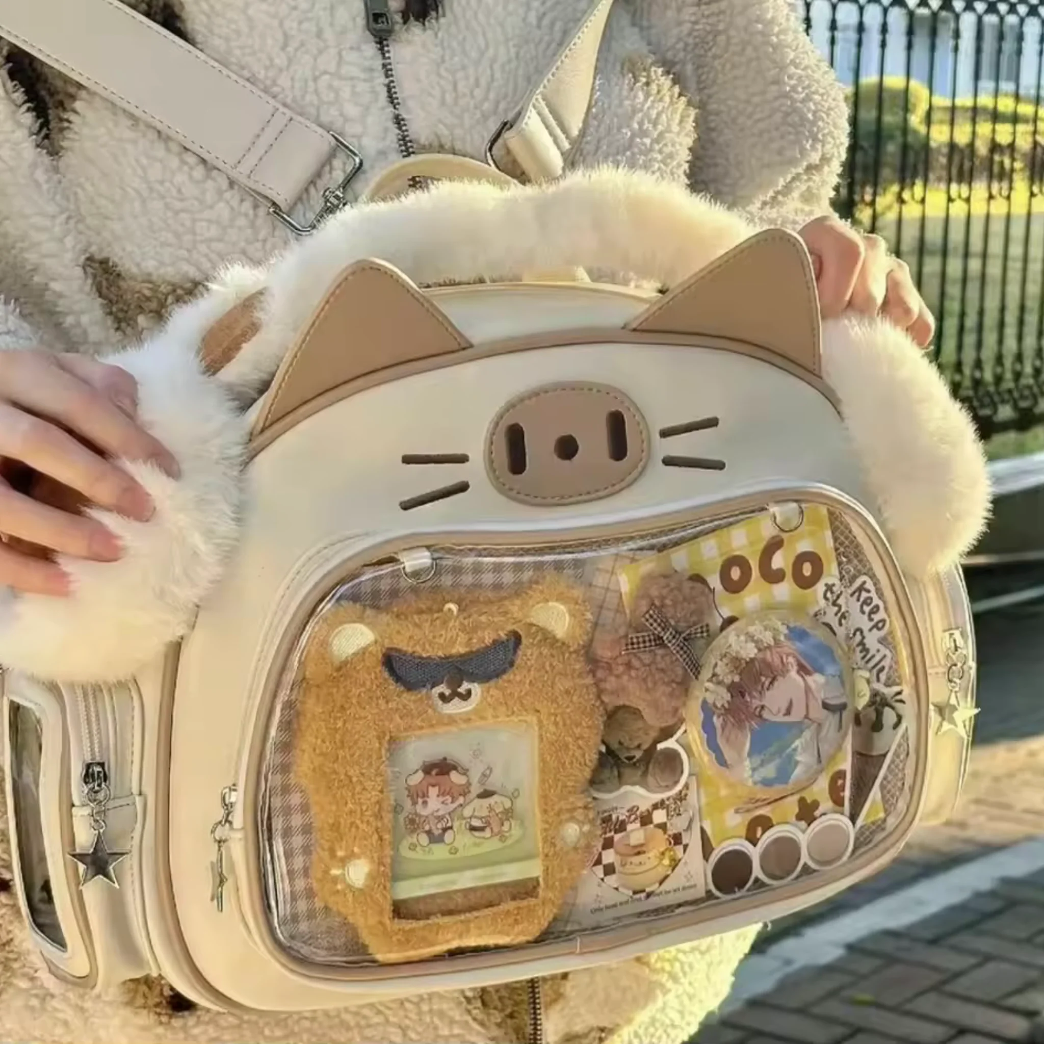 Cat Ita Bag - Y2K Harajuku Style Backpack - Image 4