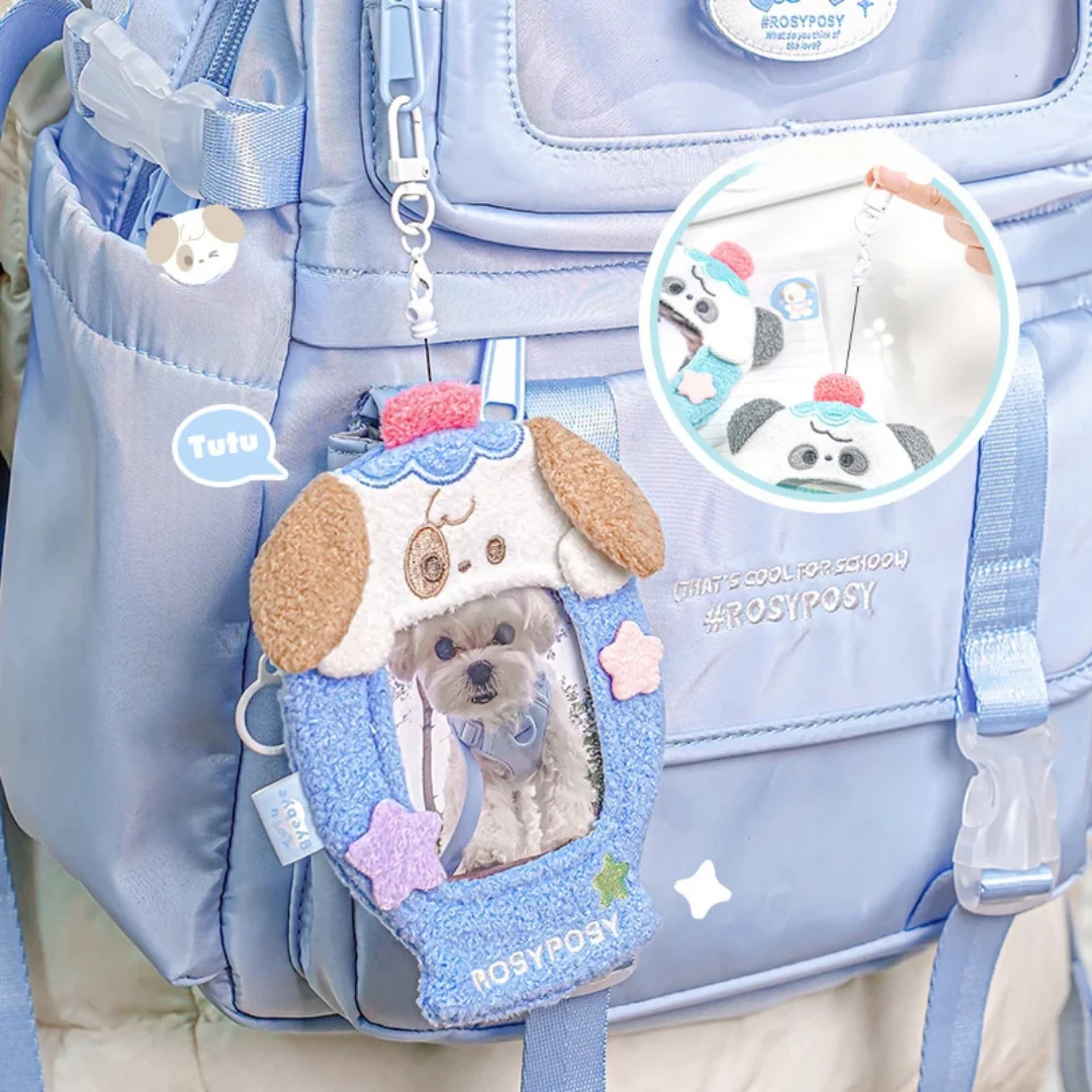 Gelato Plush Photocard Holder Keychain - Sweet & Fluffy Edition - Image 4