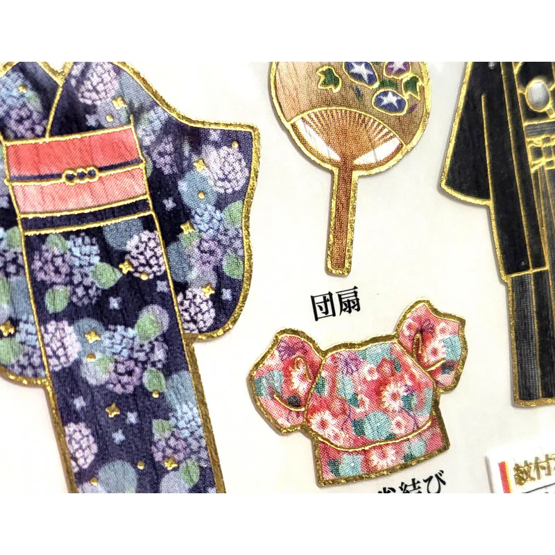 Kamio Japan - Otona Sticker Sheet - Japanese Costume - Image 2