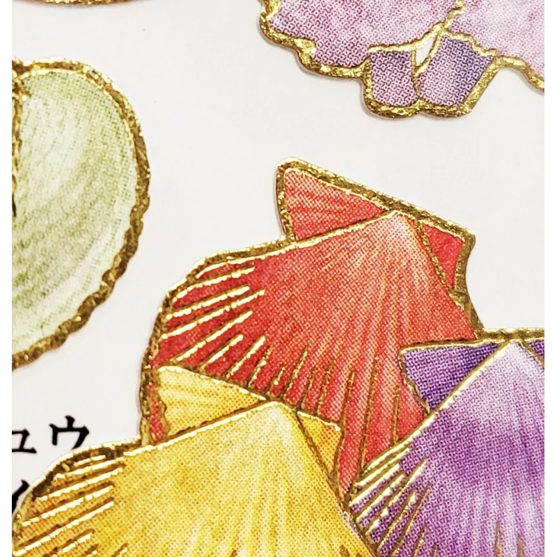 Kamio Japan - Otona Sticker Sheet - Shells & Corals - Image 3