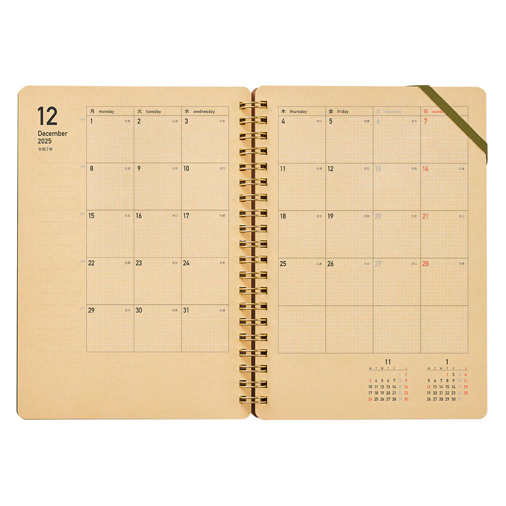 Kleid Kraft work 2026 Diary B6 - No.8505-01 Charcoal - Image 10