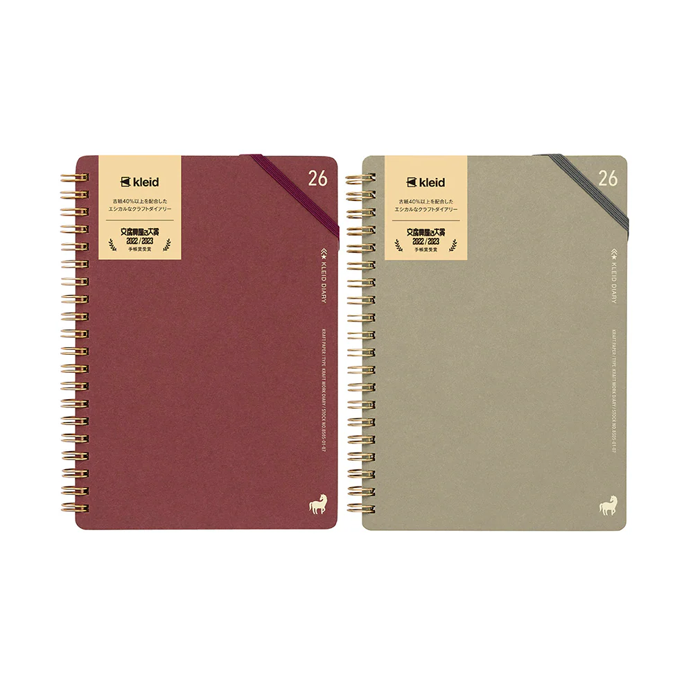 Kleid Kraft work 2026 Diary B6 - No.8505-01 Charcoal - Image 14