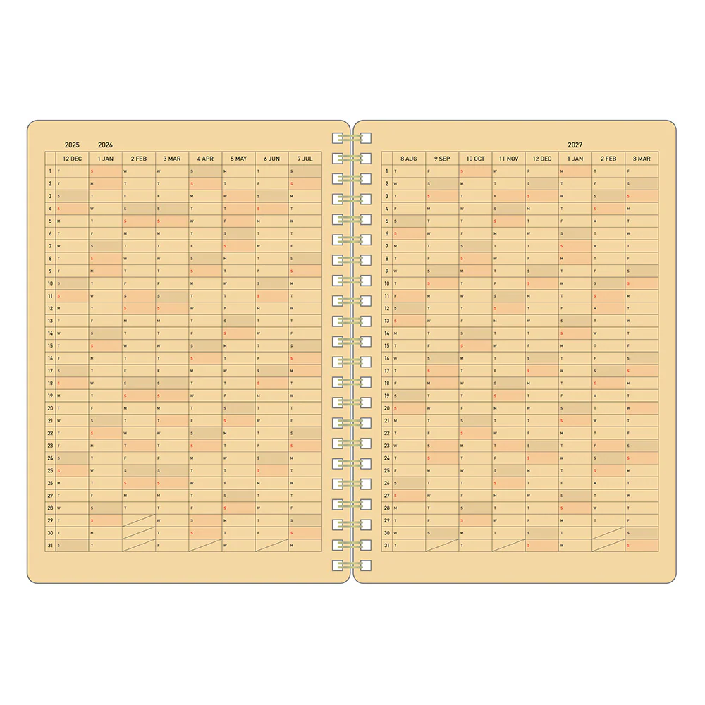 Kleid Kraft work 2026 Diary B6 - No.8505-01 Charcoal - Image 5