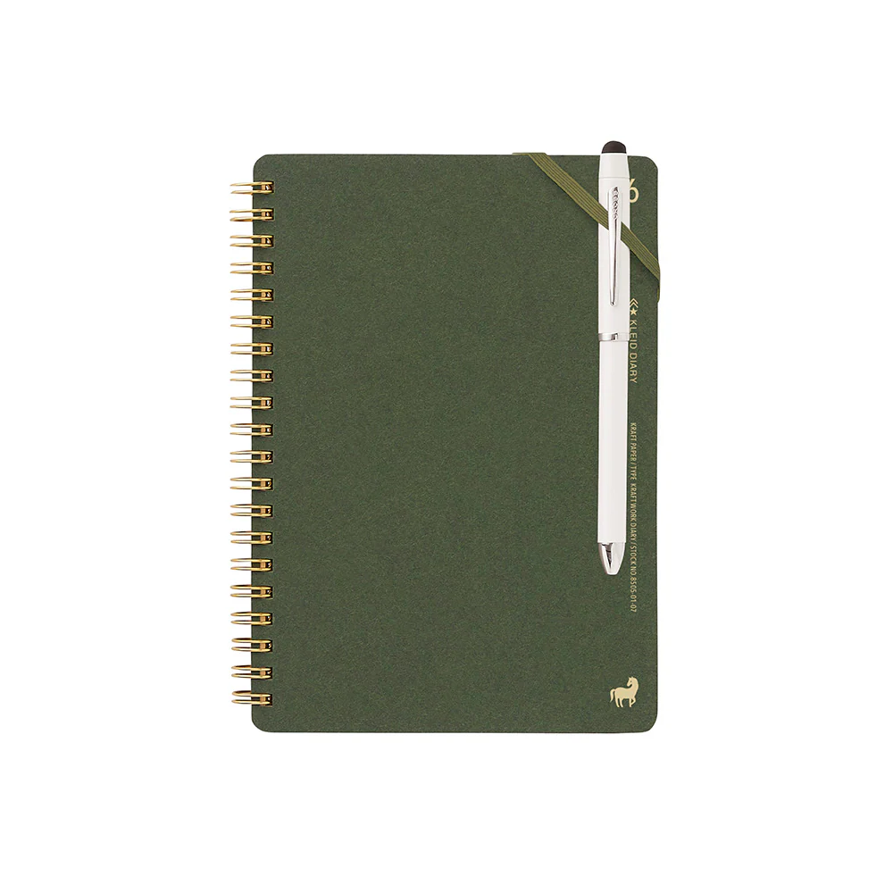 Kleid Kraft work 2026 Diary B6 - No.8505-01 Charcoal - Image 9