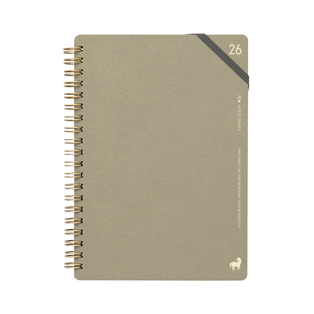 Kleid Kraft Work 2026 Diary B6 - No.8505-07 Greige - Image 2