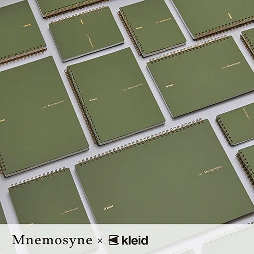 Mnemosyne × Kleid Olive - B5 Notebook 7194 - Lined Grids 2mm - Image 7