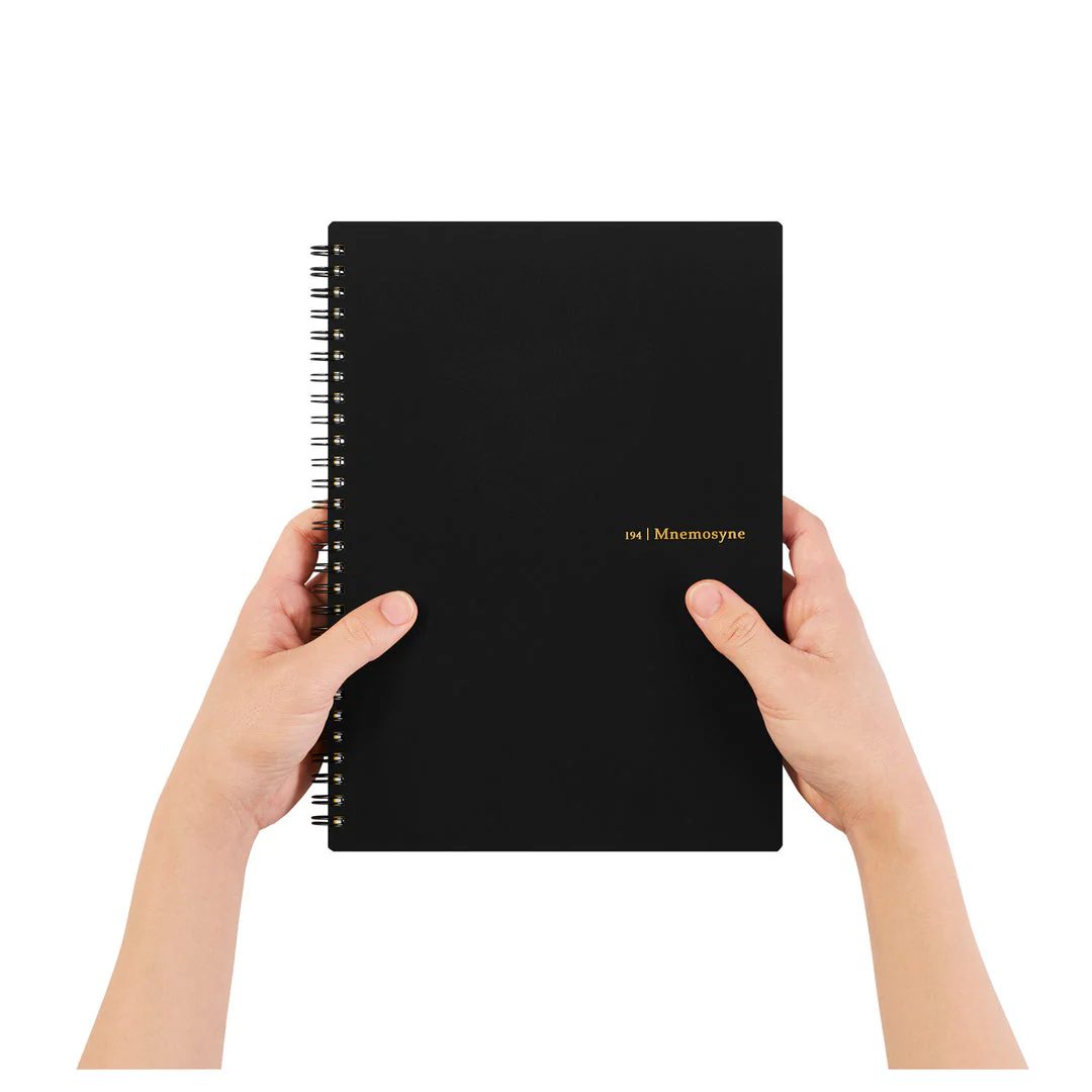 RESTOCK MAY! Mnemosyne × Kleid Black - A5 Notebook 105 - Dot Grids 5mm - Image 4