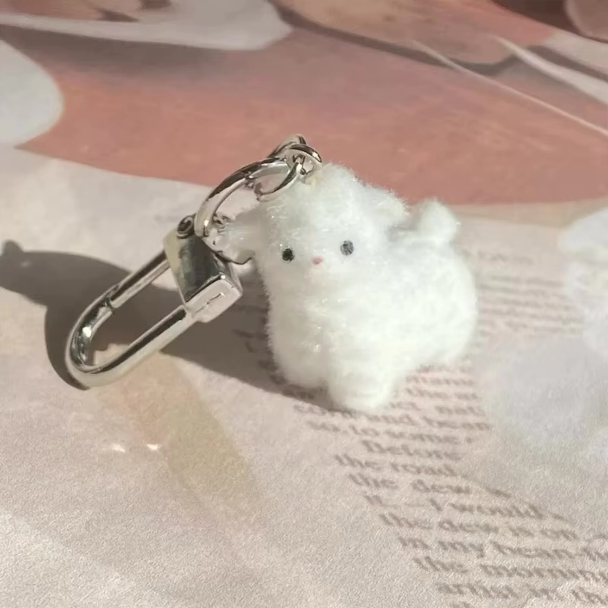 Mini Fluffy Animal Keychains - Image 3