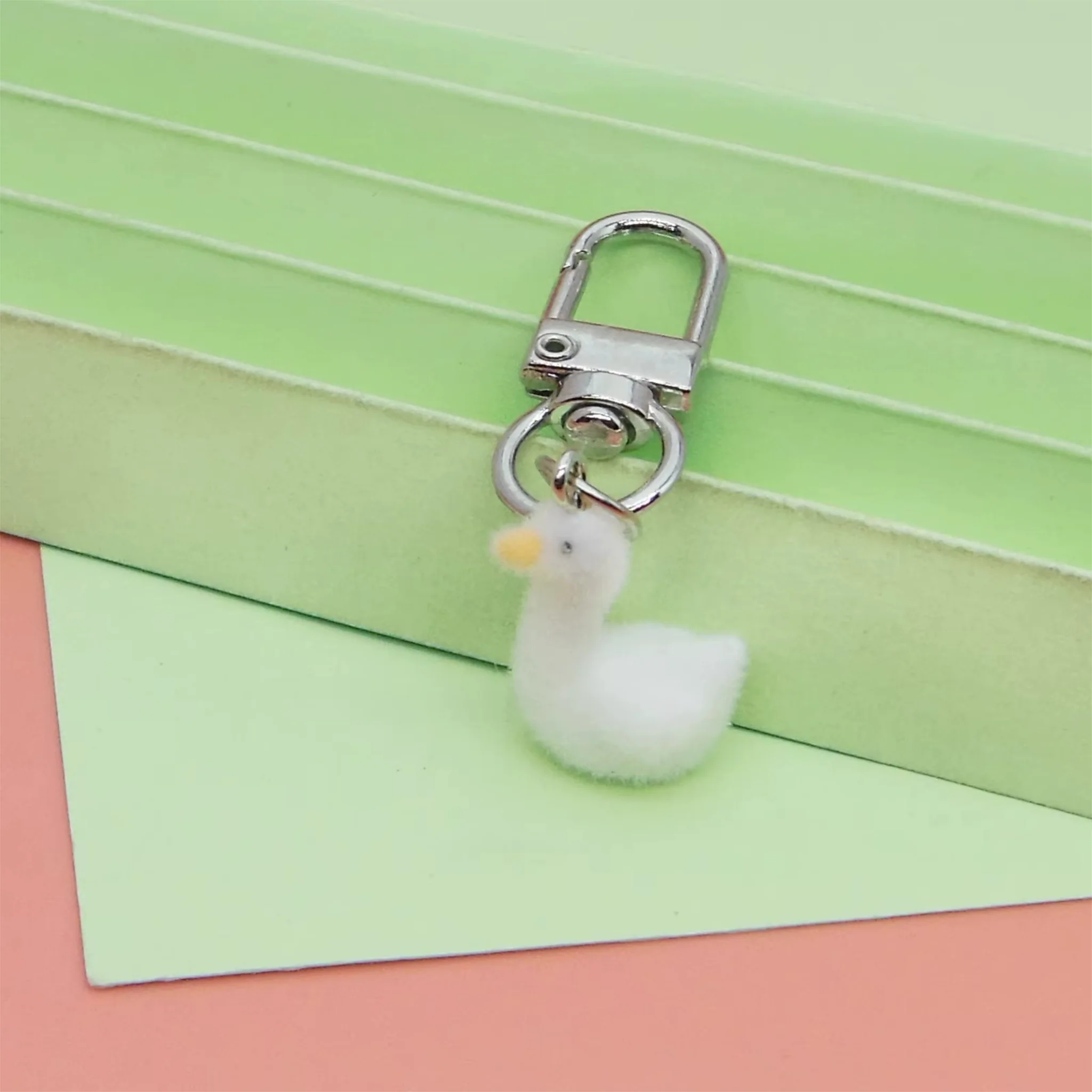 Mini Fluffy Animal Keychains - Image 9