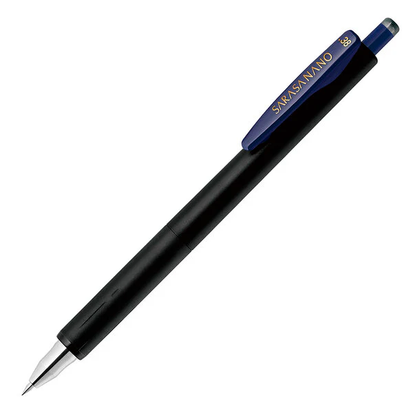 RESTOCK MAY! Zebra Sarasa Nano Gel Pen - Vintage - 0.38mm - Dark Blue