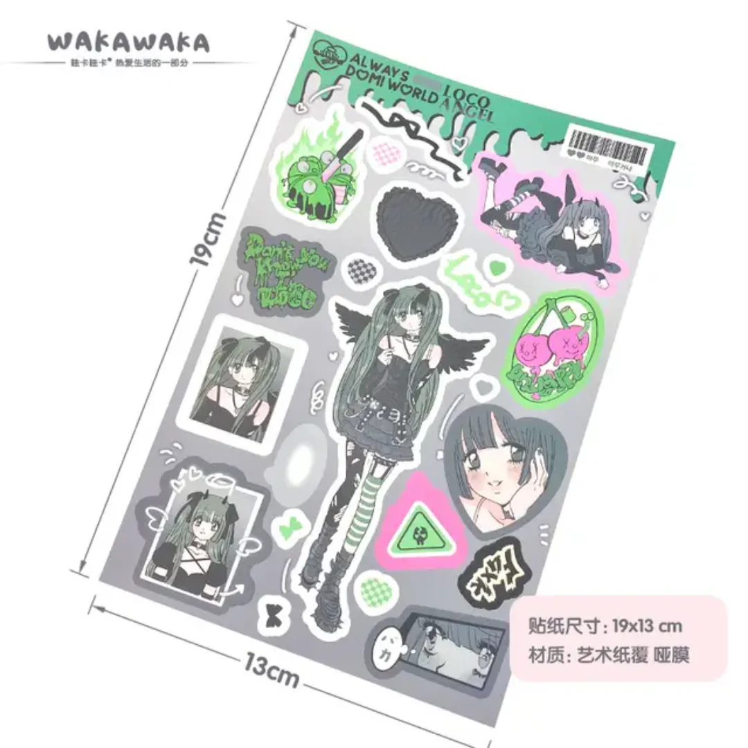 Official Always Domi World Sticker Sheets - Image 10