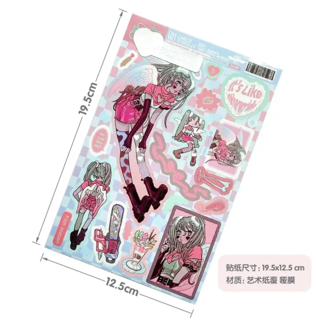 Official Always Domi World Sticker Sheets - Image 3