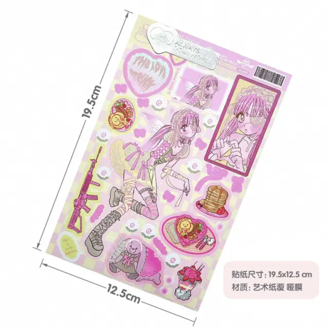 Official Always Domi World Sticker Sheets - Image 4