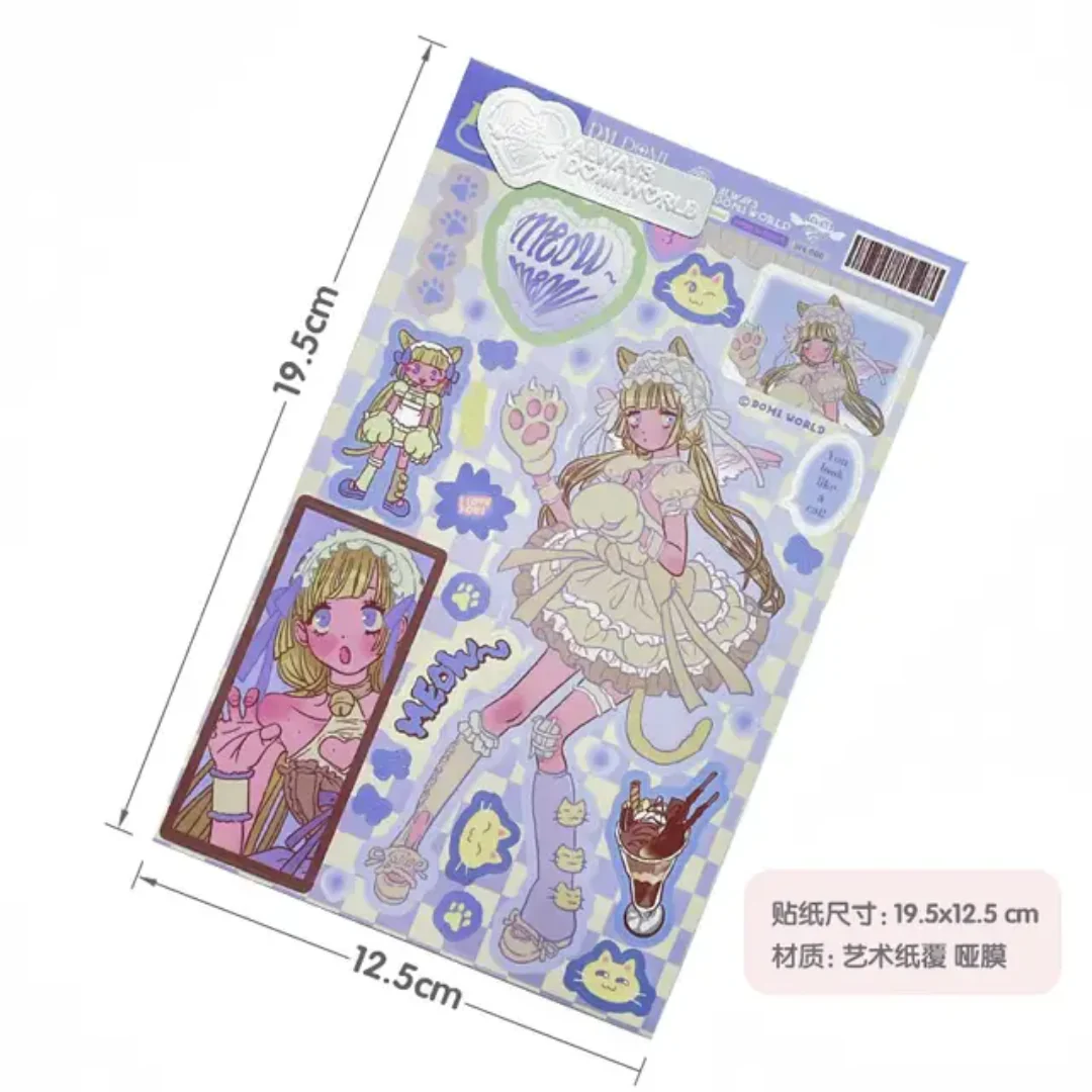 Official Always Domi World Sticker Sheets - Image 6