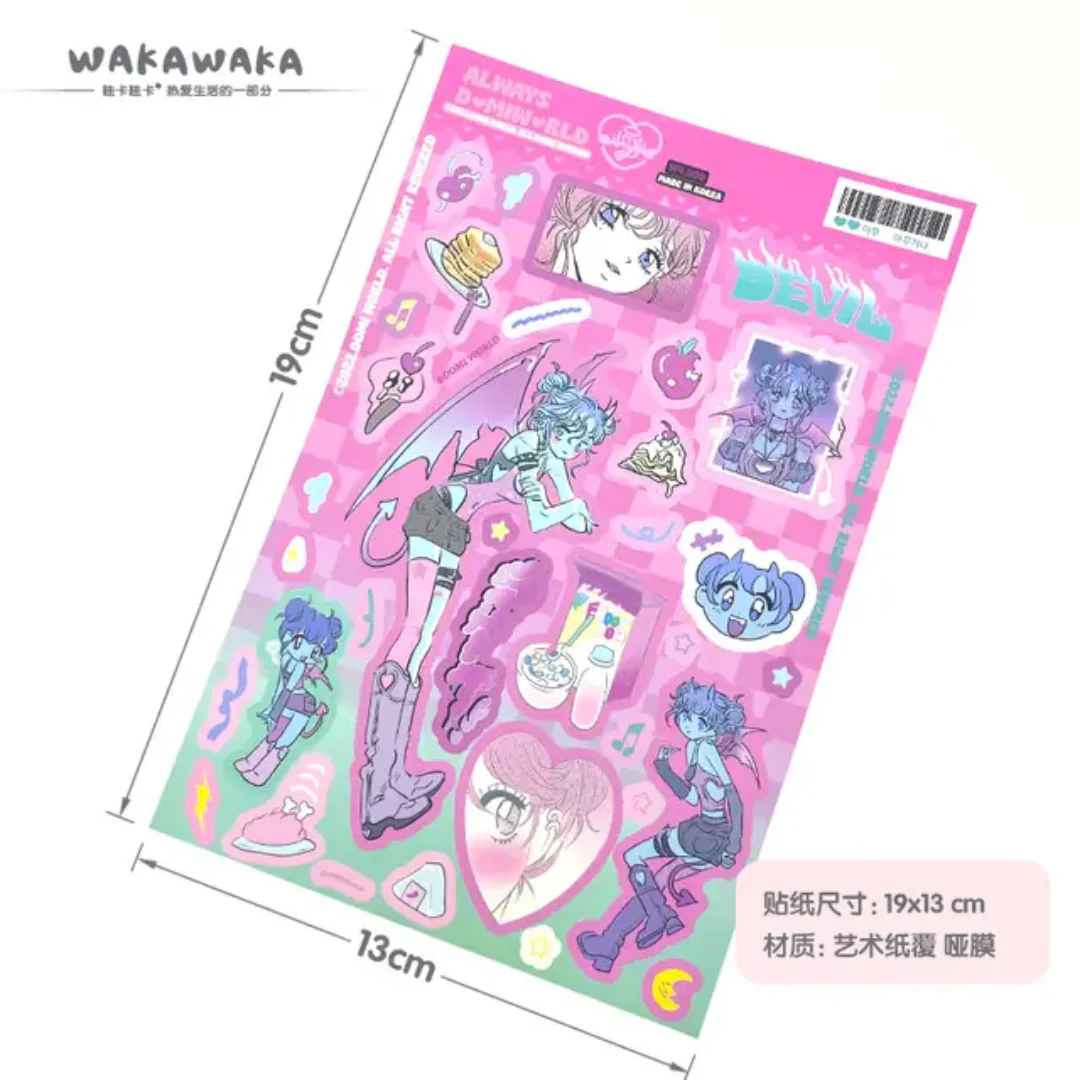 Official Always Domi World Sticker Sheets - Image 8