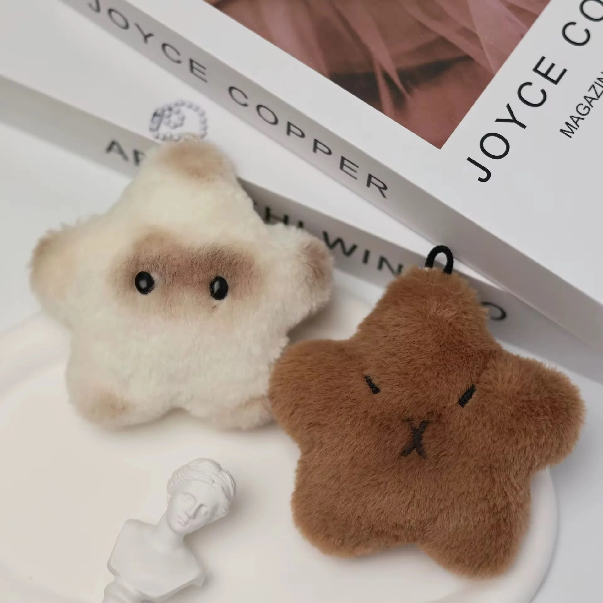 Plush Keychain - Capybara & Cat Star - Image 4