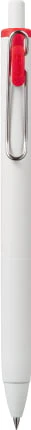 Uni-ball One Gel Pen - 0.38mm - Red - Image 3