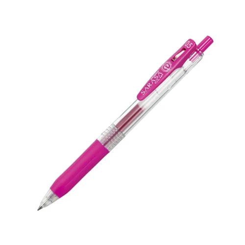 Zebra Sarasa Clip Gel Pen - 0.5mm - Magenta