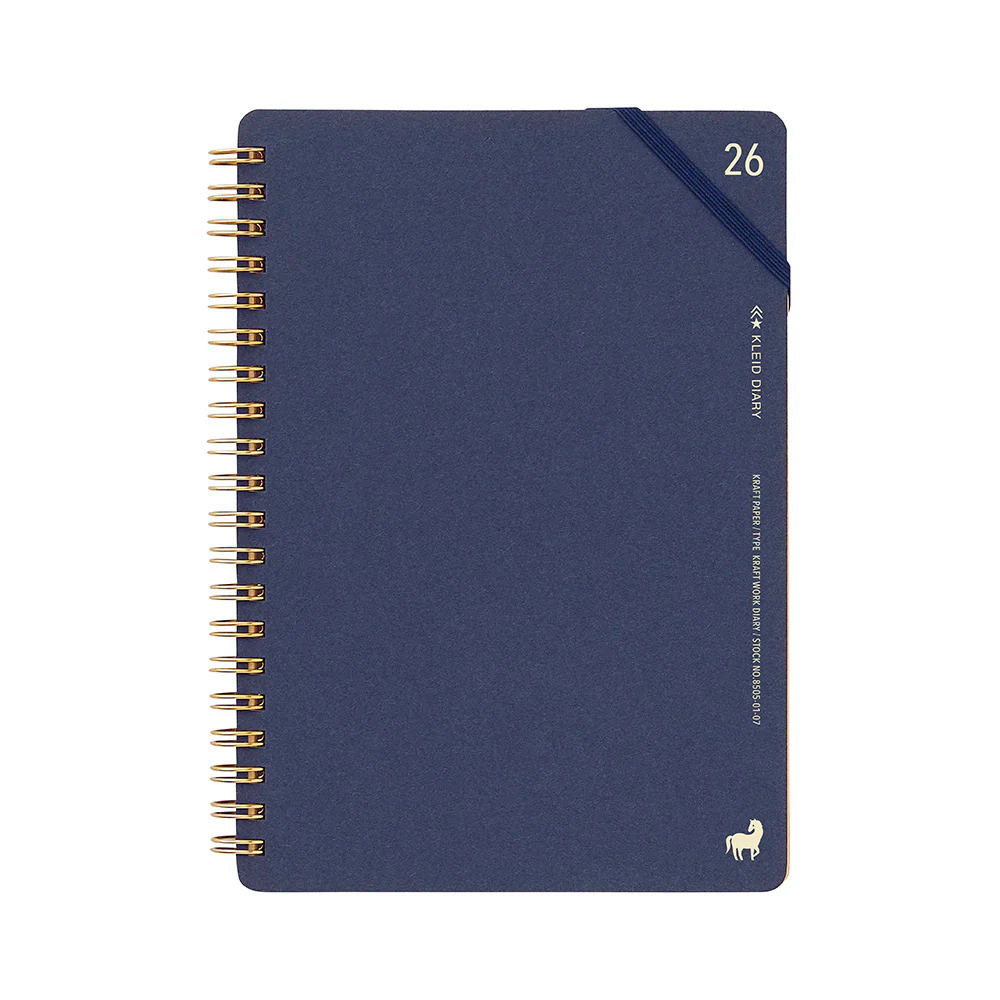 Kleid Kraft work 2026 Diary B6 - No.8505-02 Navy - Image 2