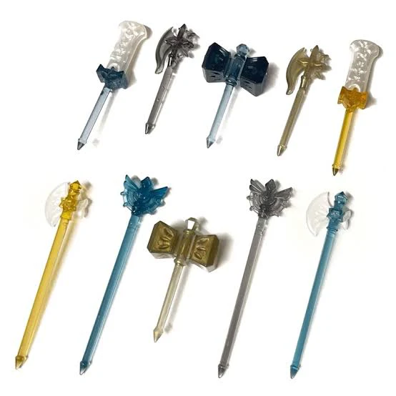 Food Picks - Fantasy Weapon Bento Accessories - Set of 10 - Image 3