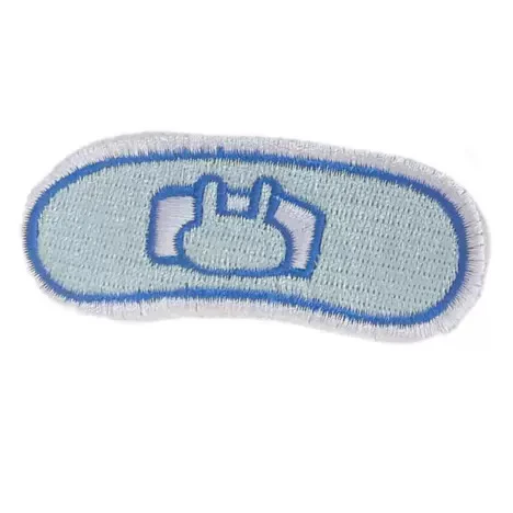 Hair Clips - Blue Pastel Bunny Bandages - Set of 3pcs - Image 5