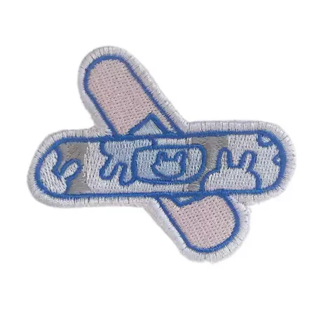 Hair Clips - Blue Pastel Bunny Bandages - Set of 3pcs - Image 6