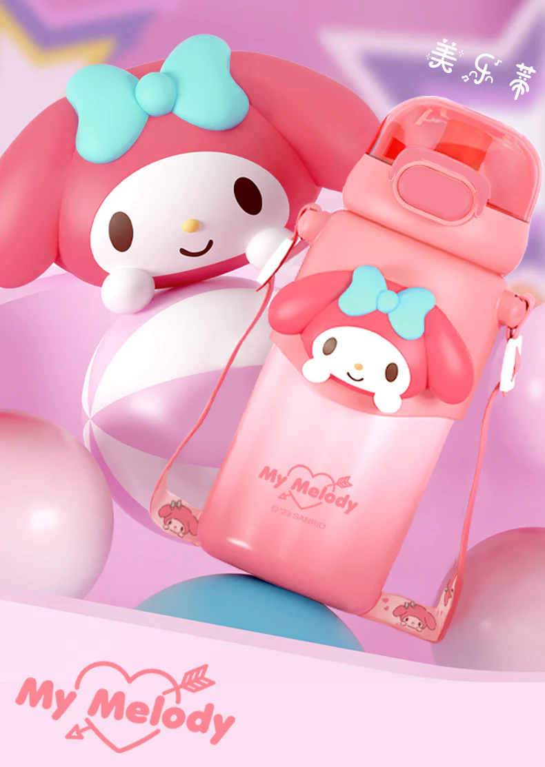 Sanrio Characters - 3D Thermal Travel Bottles - Image 3