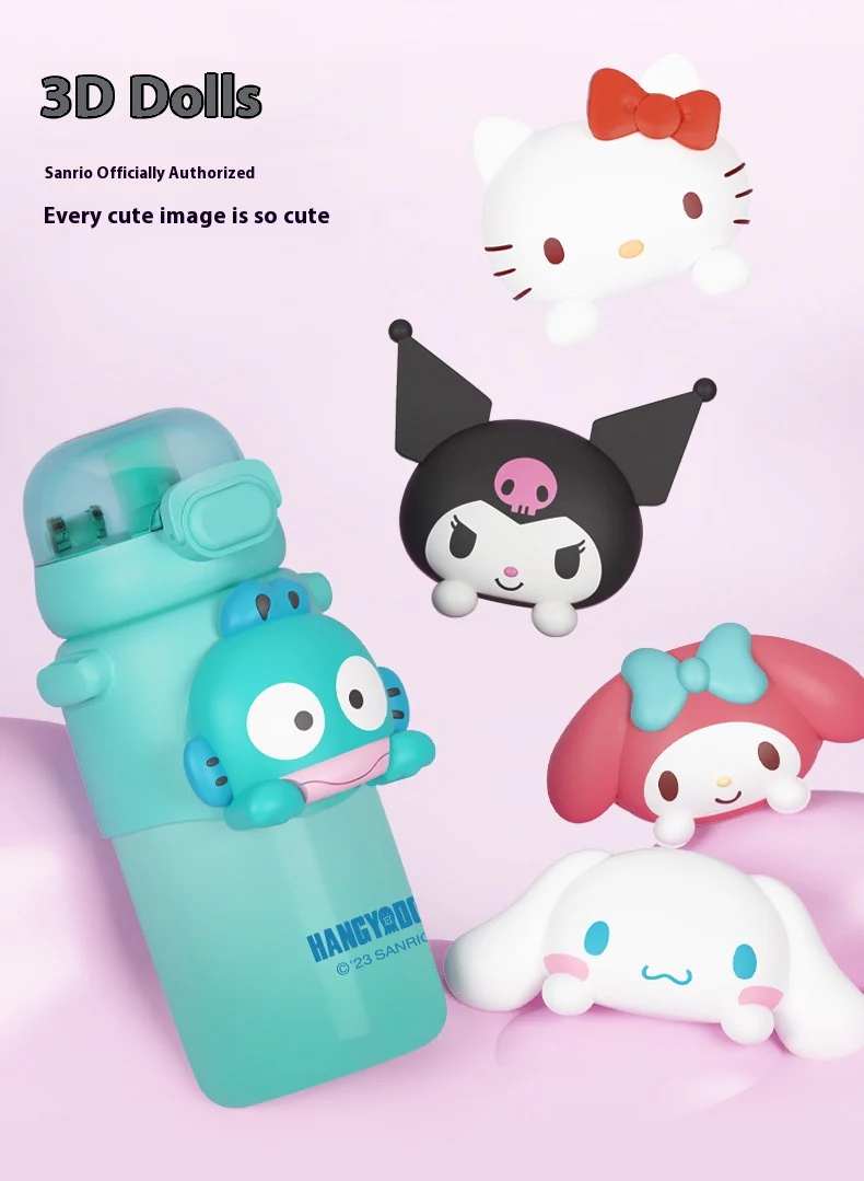 Sanrio Characters - 3D Thermal Travel Bottles - Image 9