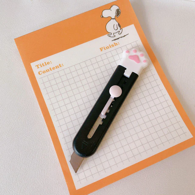 RESTOCK! Cat Paw Utility Razor - Blade Letter Opener - Image 8