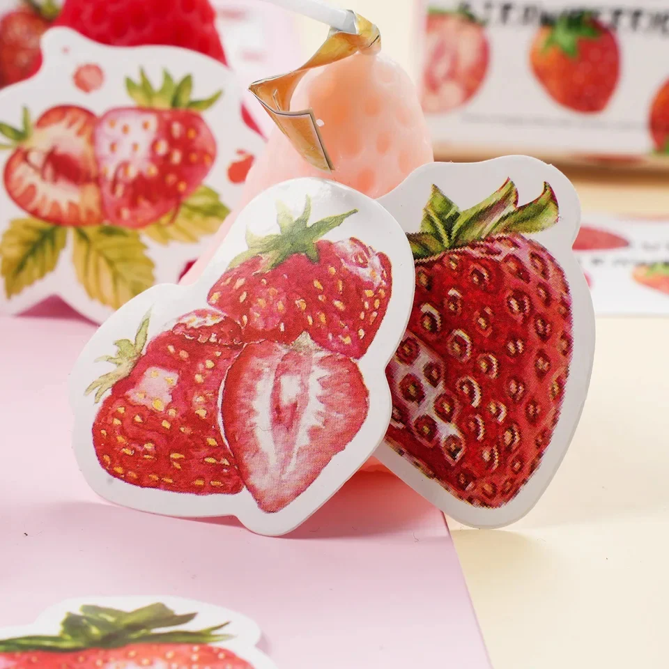 Sticker Box - Cute Strawberries - 45 Stickers - Image 4