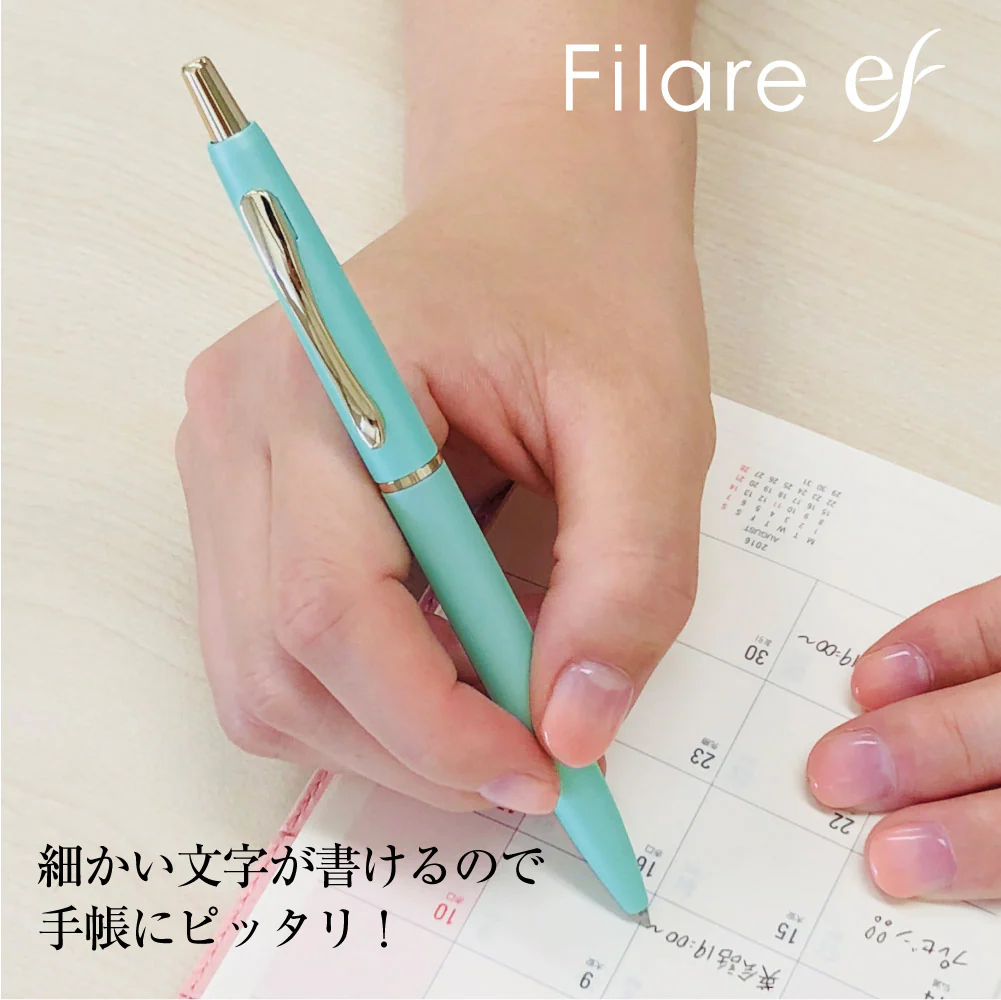 Zebra Filare ef Ballpoint Pen - 0.5mm - Wine Red - Image 4