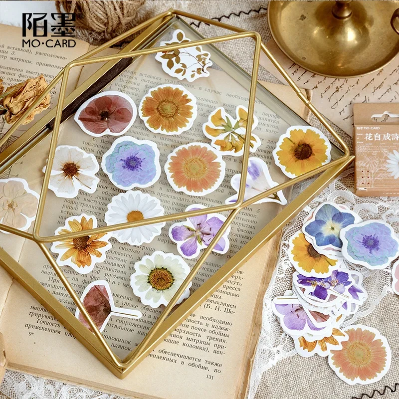 Sticker Box - Poetic Blooms Collection - 45 Stickers - Image 2