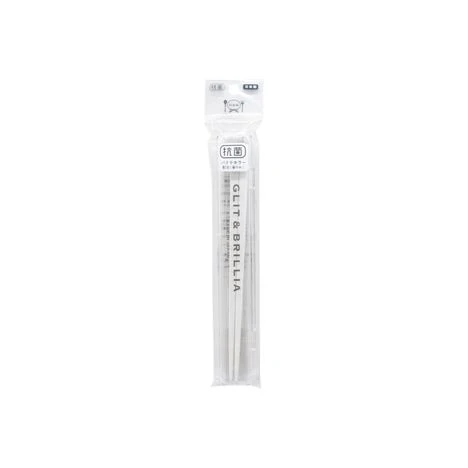 RESTOCK! G&B White Chopsticks & Carry Case Set - Image 2