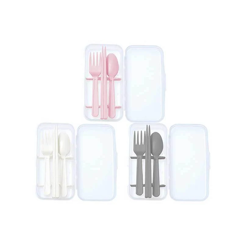 G&B Bento Cutlery Set - Chopsticks, Knife, Spoon & Fork - Image 2