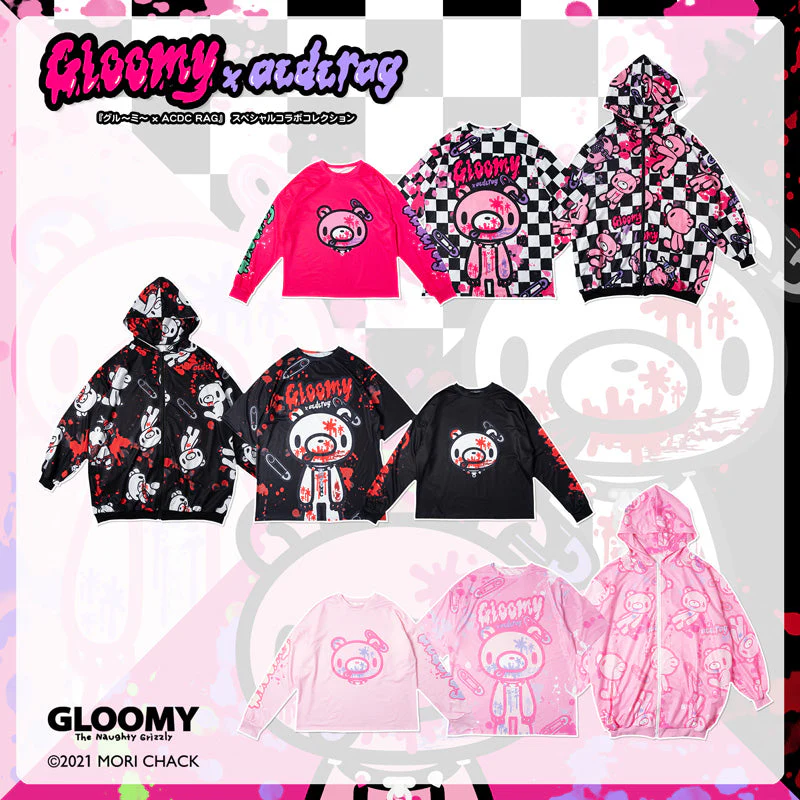 ACDC RAG x Gloomy Bear - Zip Hoodie Jacket - Image 16