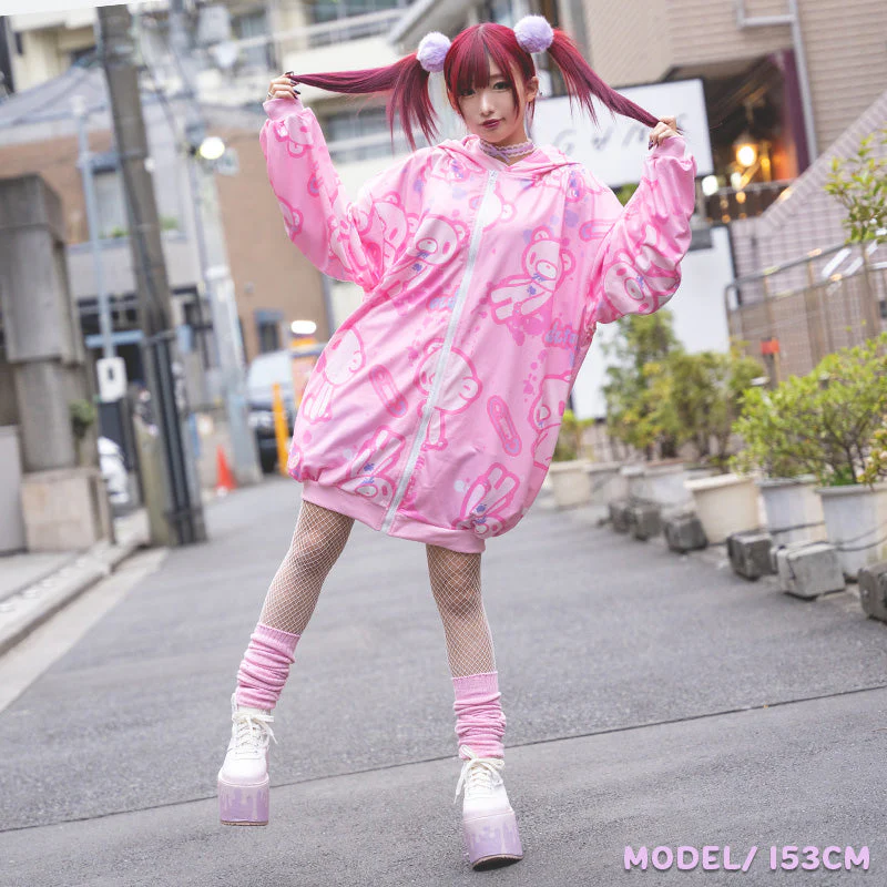 ACDC RAG x Gloomy Bear - Zip Hoodie Jacket - Image 3