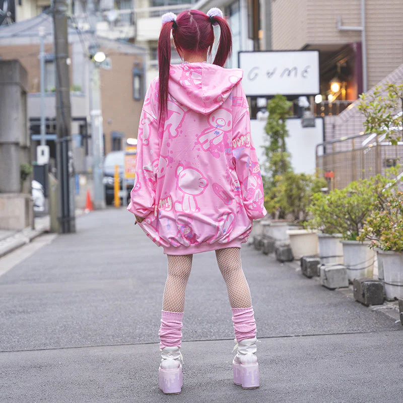 ACDC RAG x Gloomy Bear - Zip Hoodie Jacket - Image 4